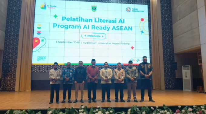 AI Ready ASEAN Masuk Sumbar, Guru dan Siswa Dibekali Literasi AI hingga Cara Kenali Informasi Keliru